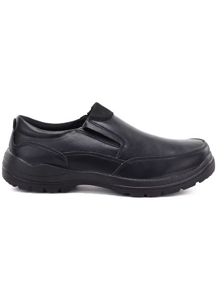 Pánské černé nazouvací polobotky Vanhorn Z26-TO90402 Pánské černé nazouvací polobotky Vanhorn Z26-TO90402