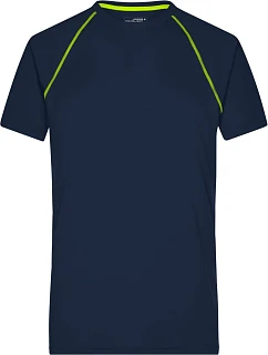 Daiber JN 496 Pánské funkční tričko 02.0496 navy/bright yellow