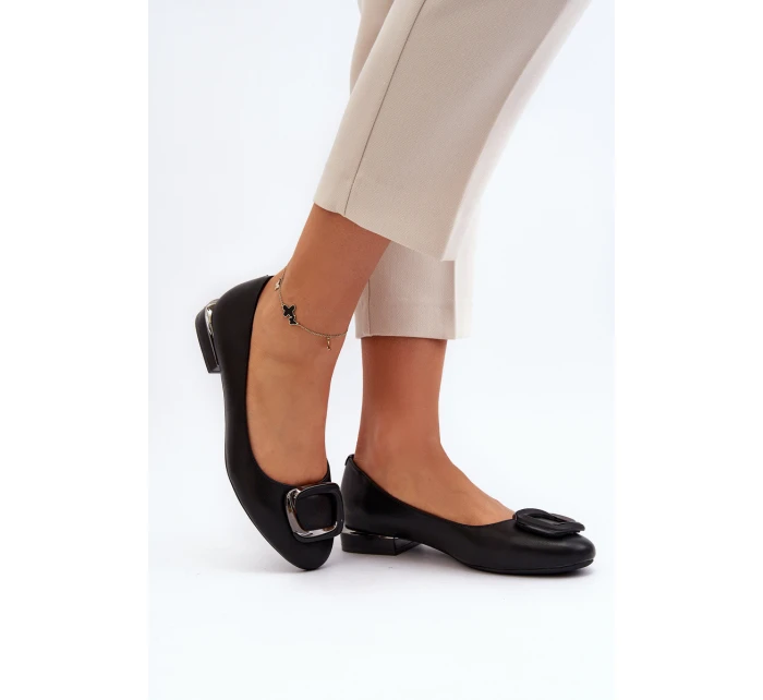 Baleríny S Černé model 21649460 - SERGIO LEONE Baleríny S Černé model 21649460 - SERGIO LEONE