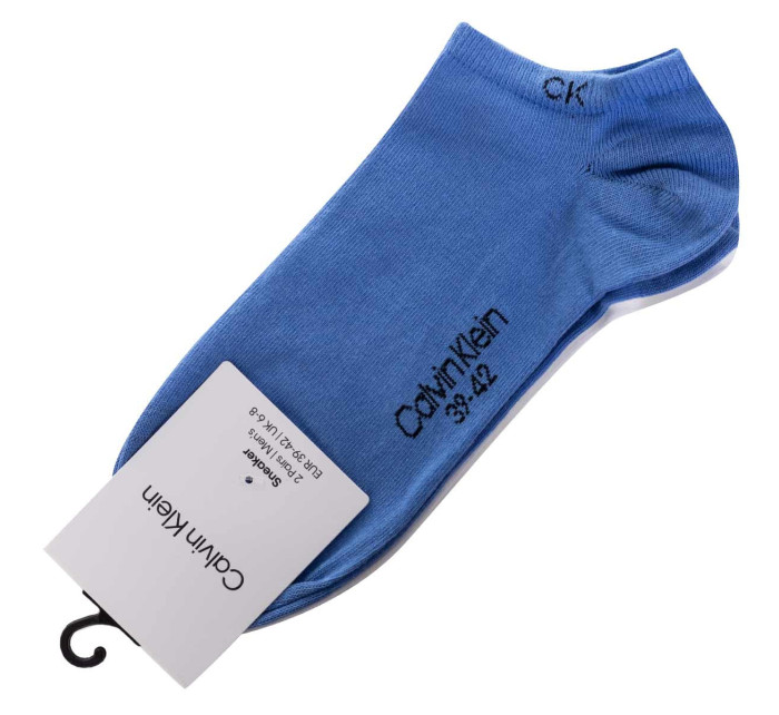 Ponožky Calvin Klein 2Pack 701218707006 White/Blue