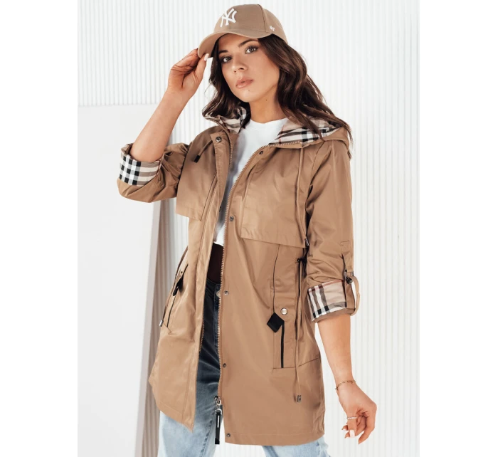 Dámská přechodná bunda VERDU béžová FashionStreet TY4225