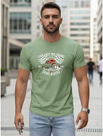 Tshirt męski z nadrukiem model 22194492 - FashionStreet Tshirt męski z nadrukiem model 22194492 - FashionStreet