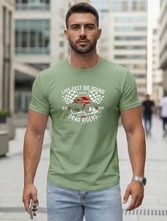 Tshirt męski z nadrukiem  model 22194492 - FashionStreet