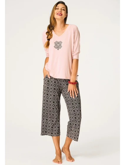 Klíč LNS 731 B26 3/4 2XL-3XL dámské pyžamo