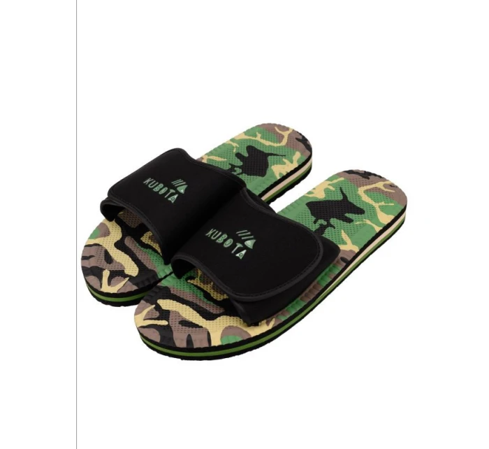 Kubota žabky na suchý zip multicolor moro black K24AW-100-002-23-1 Kubota žabky na suchý zip multicolor moro black K24AW-100-002-23-1