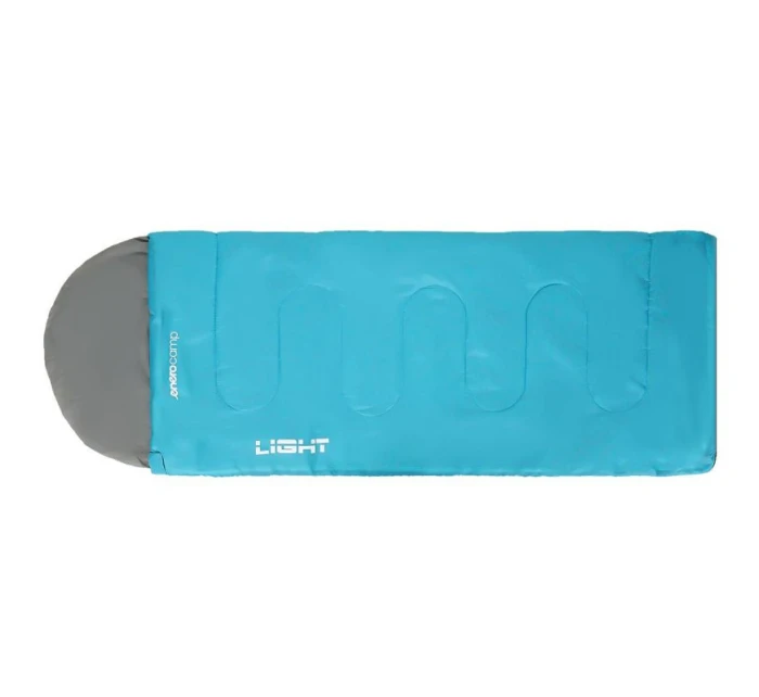TURISTICKÝ SPACÍ PYTEL LEHKÝ 200X70CM MODRÝ ENERO CAMP