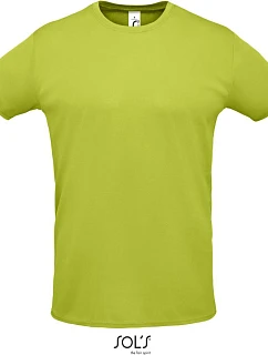 SOL'S Sprint Unisex piqué sportovní tričko 25.2995 apple green