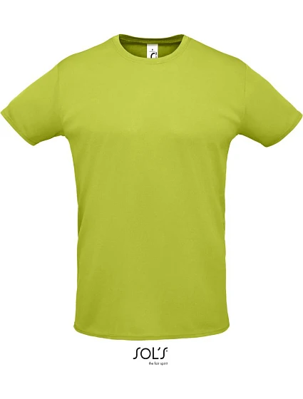 SOL'S Sprint Unisex piqué sportovní tričko 25.2995 apple green SOL'S Sprint Unisex piqué sportovní tričko 25.2995 apple green