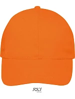 SOL'S Buffalo 6 panelová baseballová kšiltovka 25.8100 orange