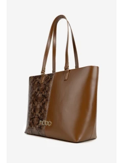 Kabelka Shopper Vzor  Hnědá model 21711876 - NOBO