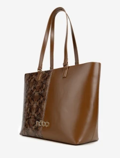 Kabelka Shopper Vzor  Hnědá model 21711876 - NOBO
