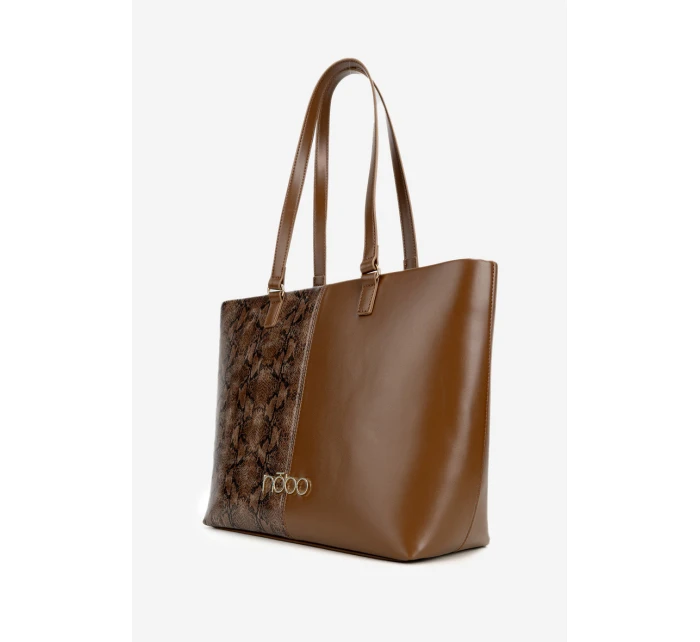 Kabelka Shopper Vzor  Hnědá model 21711876 - NOBO