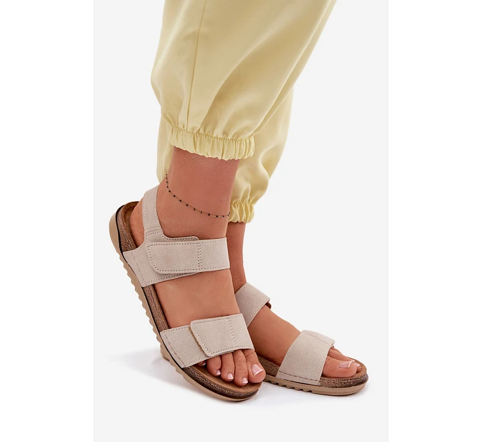 Dámské sandály Inblu AA000070 Béžové