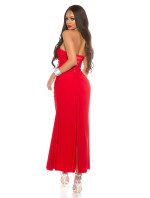 Red  Sexy KouCla dress + rhinestones model 19590532 - Style fashion
