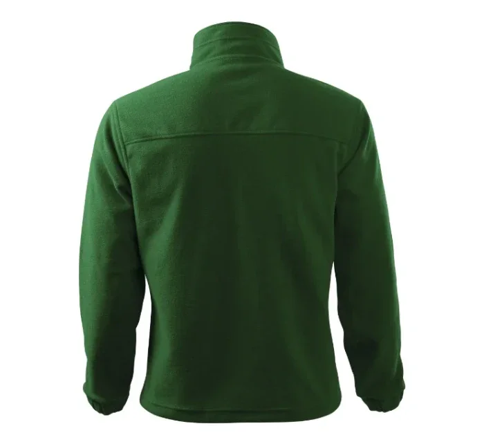 Jacket fleece pánský lahvově zelená Jacket fleece pánský lahvově zelená
