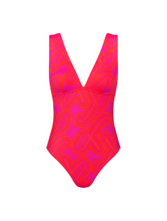 Dámské jednodílné plavky Flex Smart Summer OP 05 pt - PINK - růžové M019 - TRIUMPH