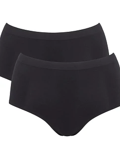 sloggi GO Sense Highwaist 2P - BLACK - SLOGGI BLACK - SLOGGI