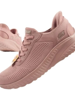 Skechers Bobs Squad-Chaos dámské sportovní boty pohodlné SLIP-INS pink dámské