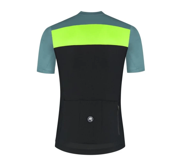 Rogelli CORE BLOCK dres černá-tur-žlutá 7XL