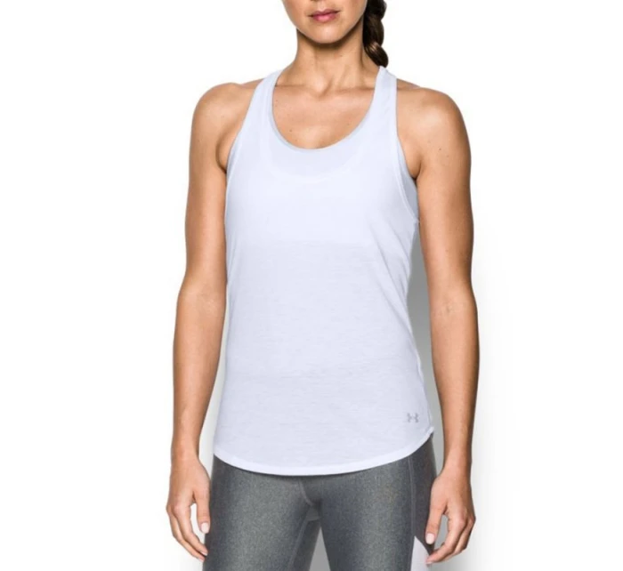 UA Theradborne Run Mesh Tank 1294520 102 tričko UA Theradborne Run Mesh Tank 1294520 102 tričko