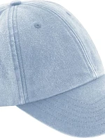 Beechfield B 655B Dětská 6 panelová nízkoprofilová kšiltovka 53.655B vintage light blue
