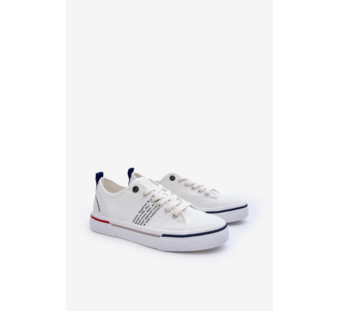 Pánské tenisky Big Star LL174204 Bílé Pánské tenisky Big Star LL174204 Bílé