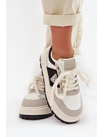 Dámské tenisky na platformě šedé Florinda