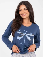 Pyžamo DU PI FP 008.30 tmavě modré