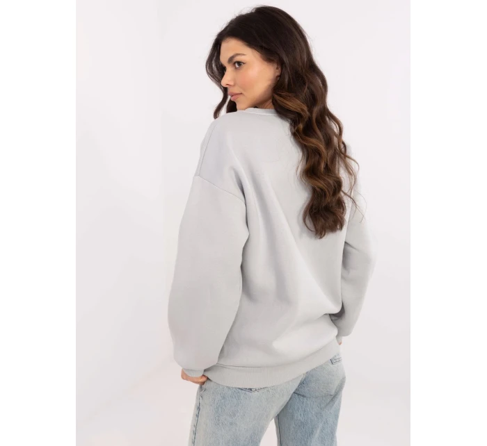 Mikina EM BL 617 model 20825864 světle šedá - FPrice