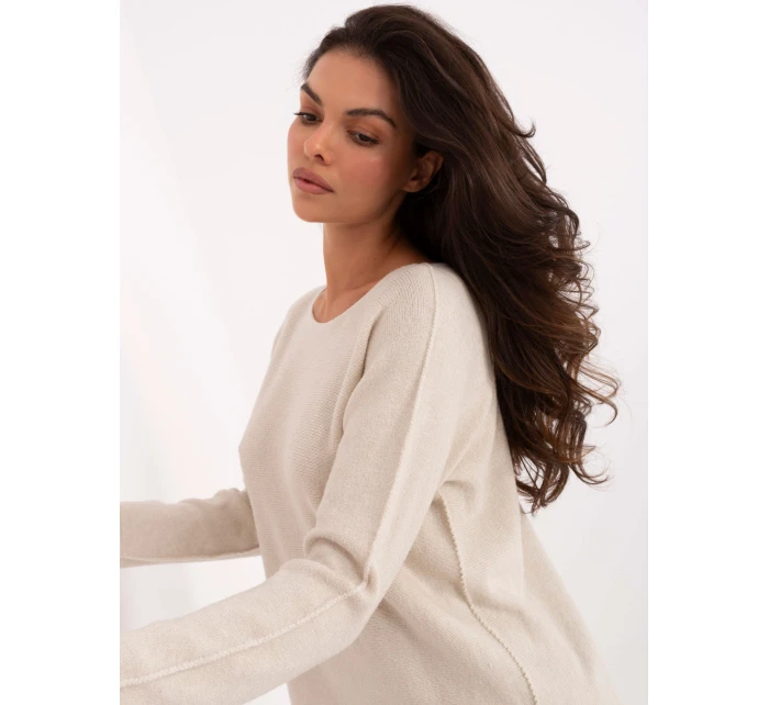 Jumper IT SW 2219.63 světle béžový Jumper IT SW 2219.63 světle béžový