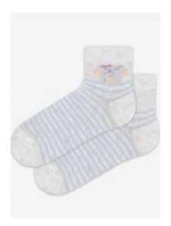 PONOŽKY TENKÉ BARVY 2-6 LETÉ DÍVKY PALEC 24-26