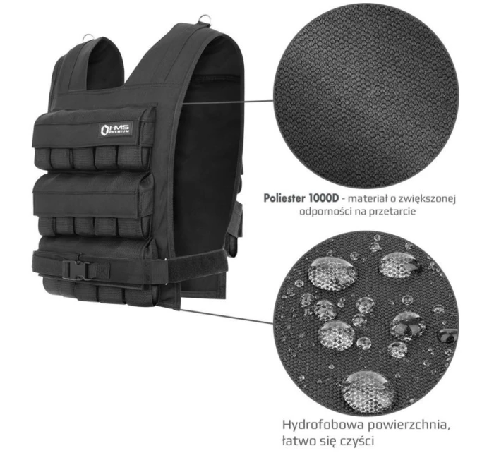 Tréninková vesta s 30kg zátěží z Cordury HMS KTO30