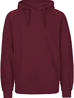 Neutral O 63101 Pánská mikina s kapucí z bio bavlny 77.6311 bordeaux