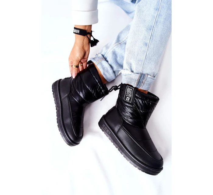 Dámské Sněhule Big Star II274120 Černé Dámské Sněhule Big Star II274120 Černé