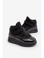 Dětské sportovní šněrovací boty černé model 21634805 - Boto