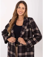 Marynarka IT MA model 21441077 czarno beżowy - FPrice Marynarka IT MA model 21441077 czarno beżowy - FPrice