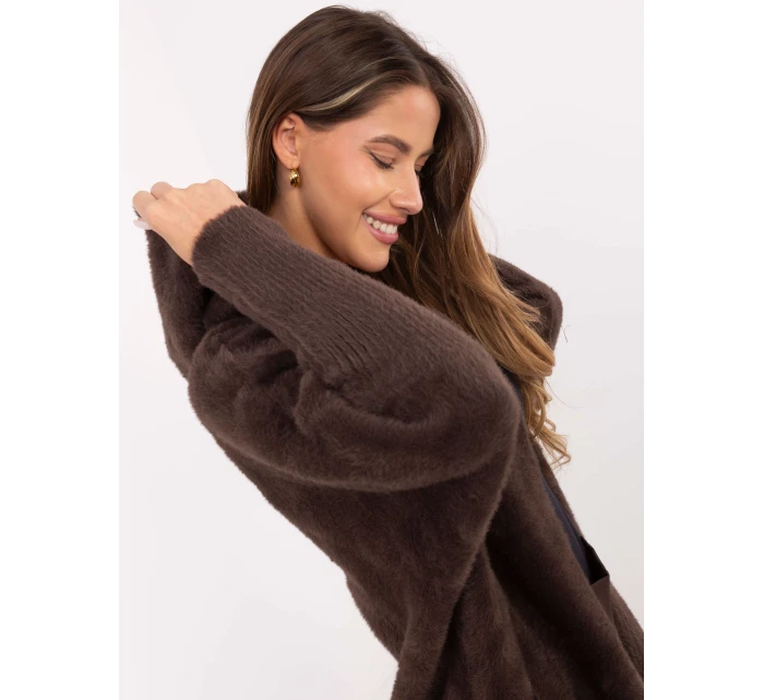 Kabát MBM PL 1518.95P tmavě hnědý