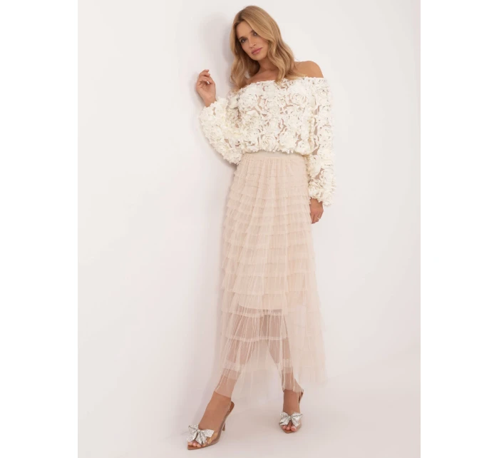 Sukně TW SD BI 881.43P béžová Sukně TW SD BI 881.43P béžová