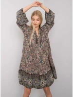 TW SK BI model 20595532 khaki šaty - FPrice TW SK BI model 20595532 khaki šaty - FPrice