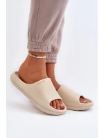 Lehké dámské pantofle Big Star Béžová