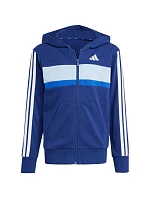 Dětské tepláky adidas Seasonal Essentials Tiberio 3-Stripes French Terry námořnická modrá JI6035 Dětské tepláky adidas Seasonal Essentials Tiberio 3-Stripes French Terry námořnická modrá JI6035