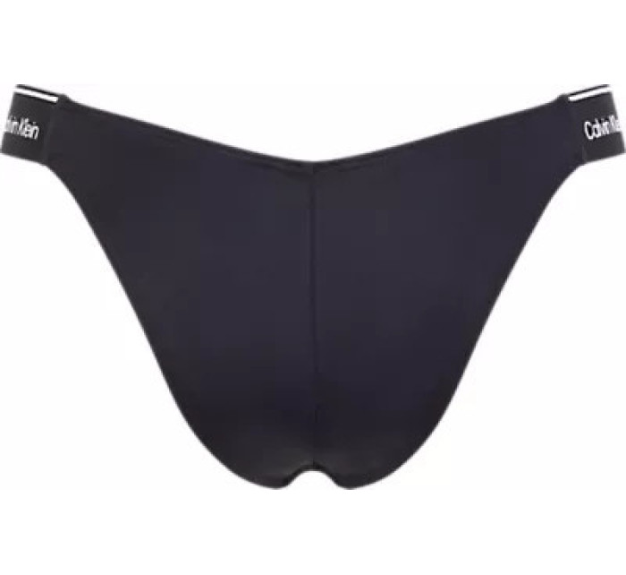Dámské plavkové kalhotky DELTA BIKINI KW0KW02430 BEH černé - Calvin Klein