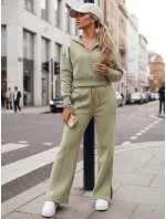 Dámská tepláková souprava MARINO pistáciová FashionStreet AY0977