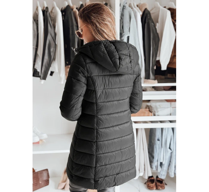 Dámská prošívaná bunda CLOUDY black FashionStreet TY3980 Dámská prošívaná bunda CLOUDY black FashionStreet TY3980