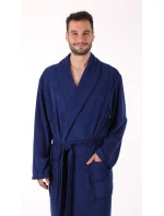 Bari pánský župan nadměrný tmavě modrá