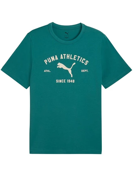 Pánské tričko Class Graphic Tee green model 22068544 41 pánské - Puma