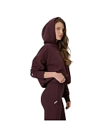 Dámská mikina 4F F2175 tmavě hnědá 4FWSS26TSWSF2175 80S