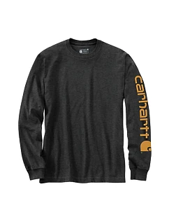 Tričko s dlouhým rukávem Carhartt Sleeve Logo TShirt L/S – barva velikost: S model 22323674 - No name