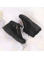 Nepromokavé kožené zateplené boty Rieker W RKR567 Nepromokavé kožené zateplené boty Rieker W RKR567