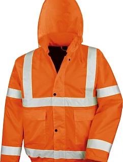 R Bezpečnostní zimní bunda 30. fluorescent orange model 22427924 - Result